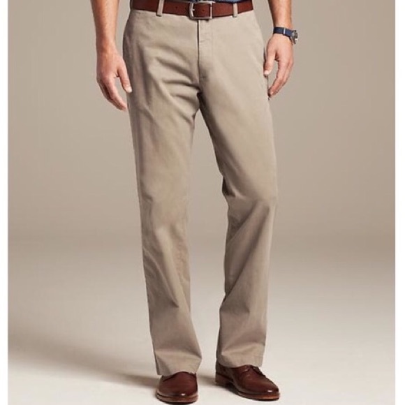 mens khaki pants banana republic